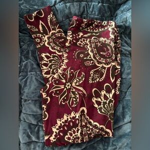 Floral Paisley Leggings